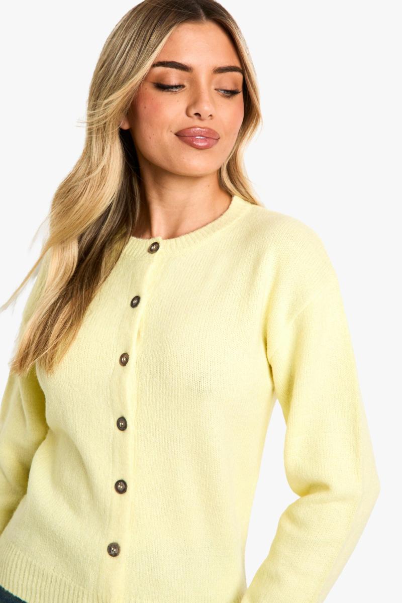 Екіпаж Шийка Тонкий датчик мікро кардиган