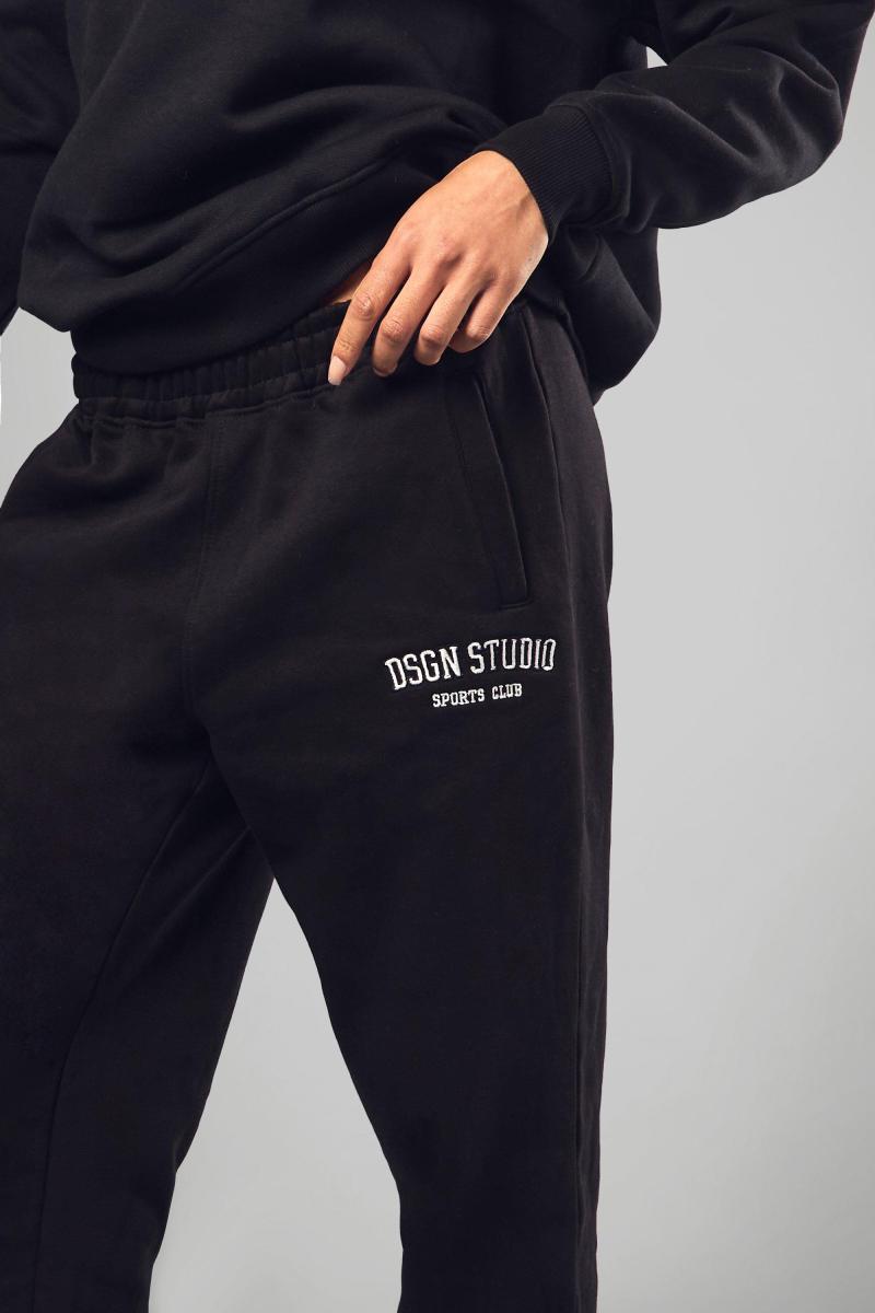 Попелясто-сірий джоггер великого розміру Dsgn Studio Applique