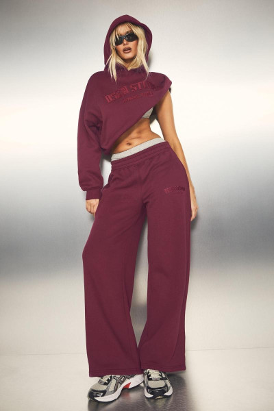 Dsgn Studio Applique Straight Leg Jogger