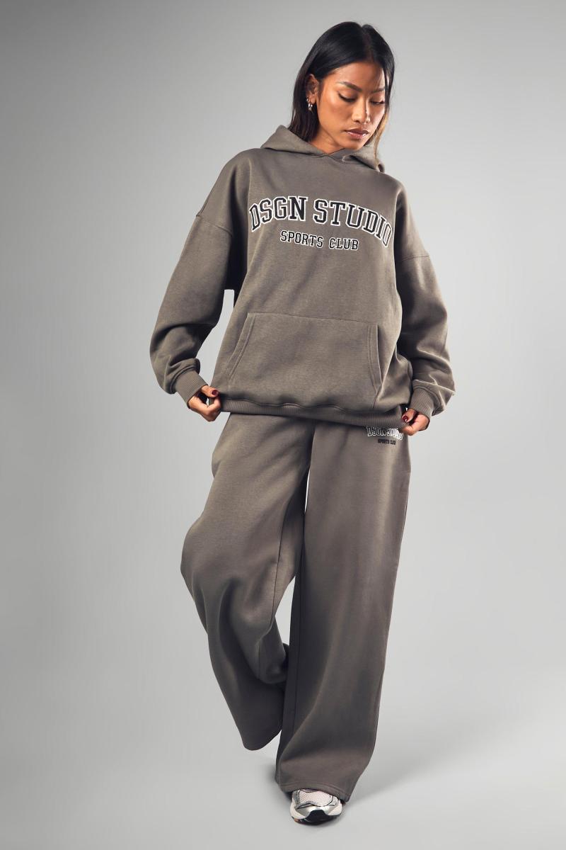 Dsgn Studio Applique Straight Leg Jogger
